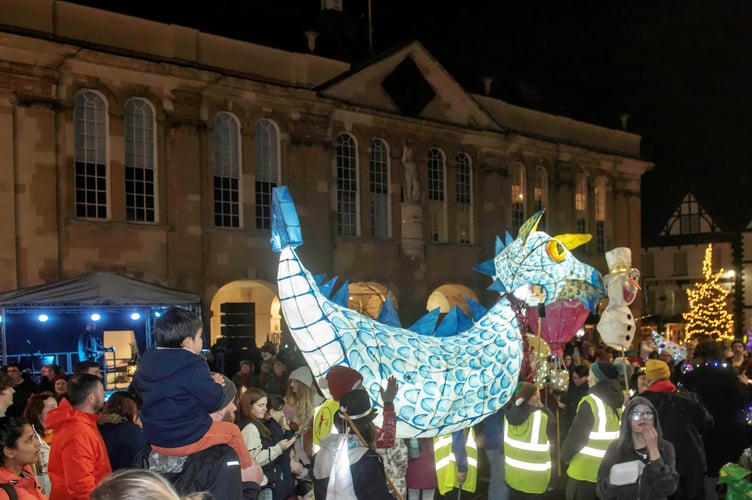 Lantern parade lights up Agincourt Square