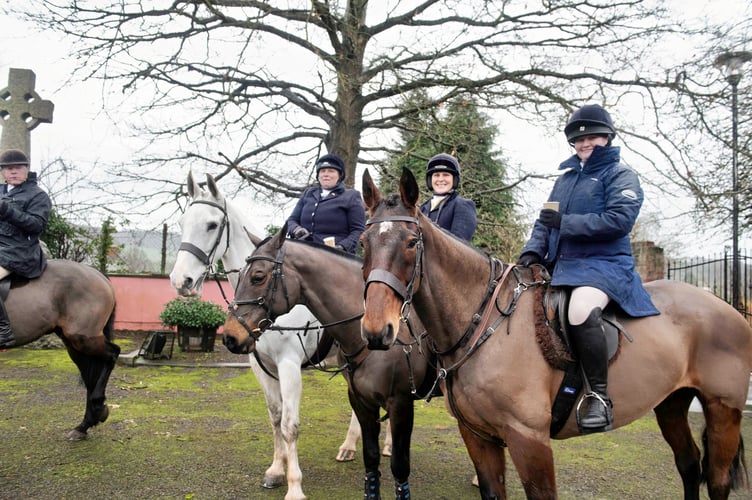 Maggie, Beth and Rosie on Yogi, Digit and King Rocky