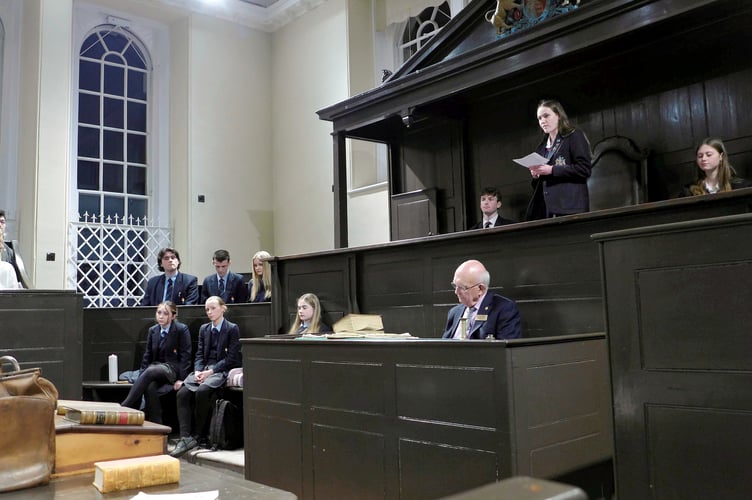 Monmouth School's senior team debate the ethical use of animals in sport