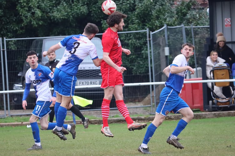 An Aber wins an aerial battle at Chepstow