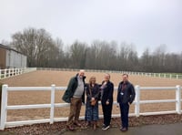 Monmouth MS Peter Fox visits Coleg Gwent’s rural centre