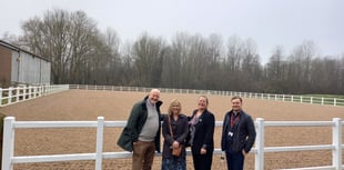 Monmouth MS Peter Fox visits Coleg Gwent’s rural centre