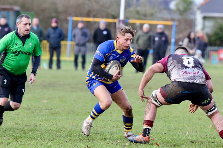 Ollie Scriven on a break