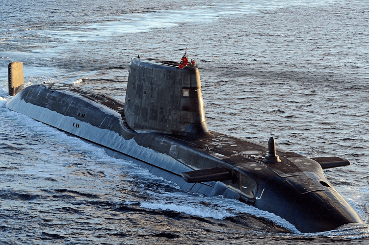 A hunter killer attack submarine