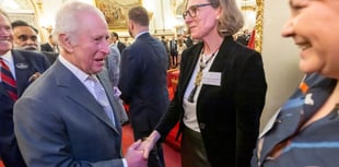 Monmouth MP Catherine meets King Charles