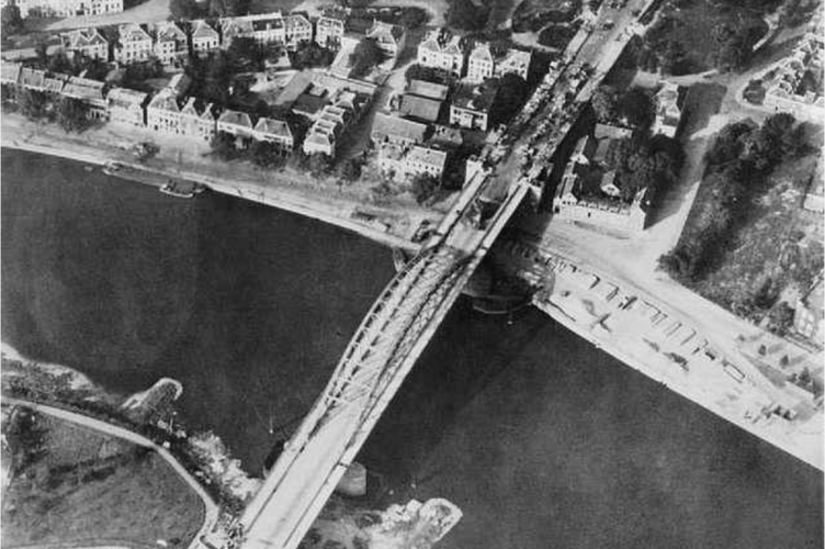 Arnhem Bridge which was located in the Netherlands 