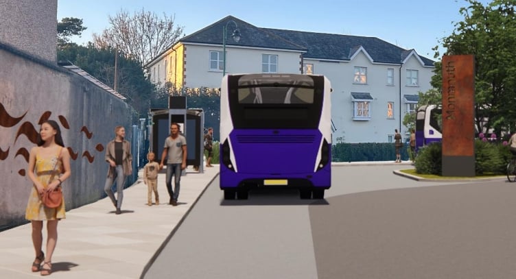 The new-look planned for the bus shelter